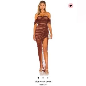 Dita Mesh Gown by Nookie